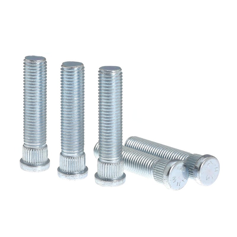Deridi Front Rear Wheel Stud Bolt 1/2" Longer Than Stock for Chevy S10 S-10 for Blazer for GMC for Jimmy for Sonoma Trucks 1982-2004 for Wheel Spacers for Aftermarket Wheels, M12-1.50 Thread (10Pcs) - Image 3